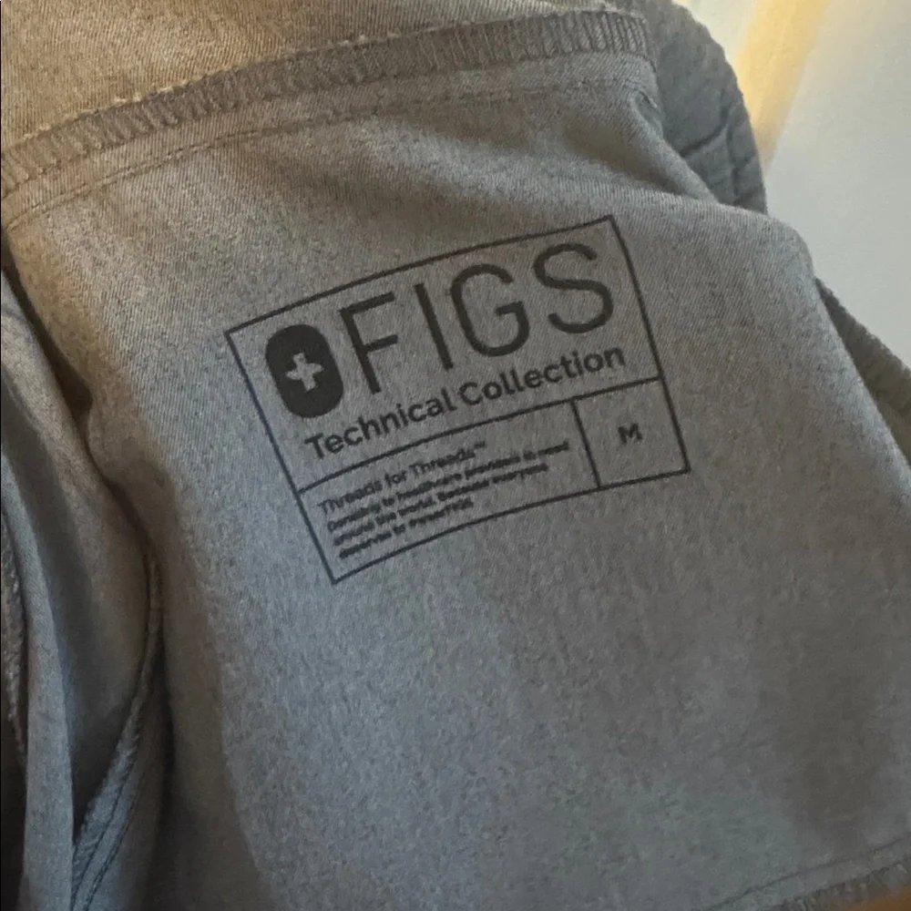 Figs tech collection men graphite grey drawstring Tansen Jogger Scrub Pants Med